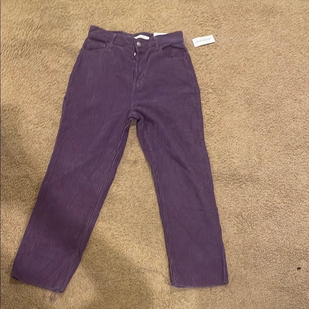PacSun Purple Straight Leg Denim